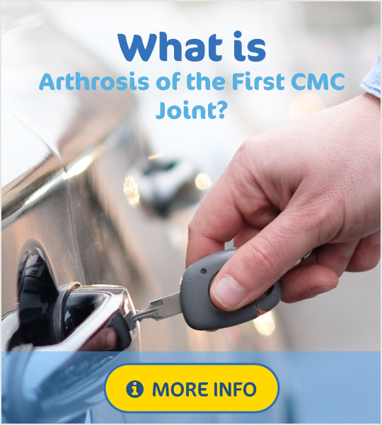 What is arthrosis of the first cmc joint?