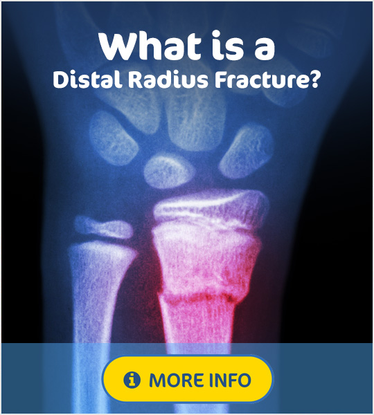 What is a distal radius fracture