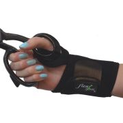 The 4Dflexisport Active Black Wrist Support offers breathability and flexion control