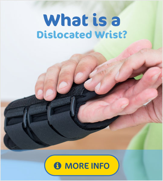 What is a dislocated wrist?