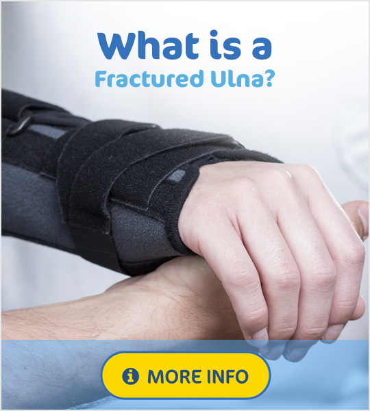 What is a fractured ulna
