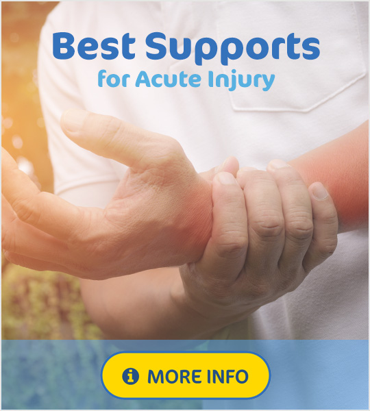 Best supports for an acute injury