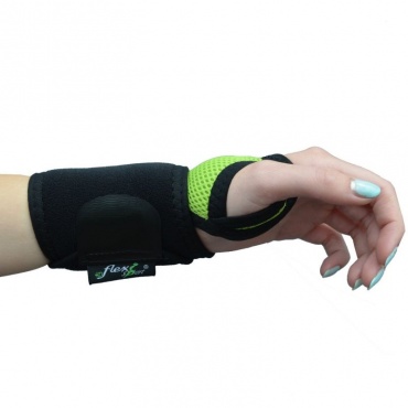 4Dflexisport® Active Lime Wrist Support