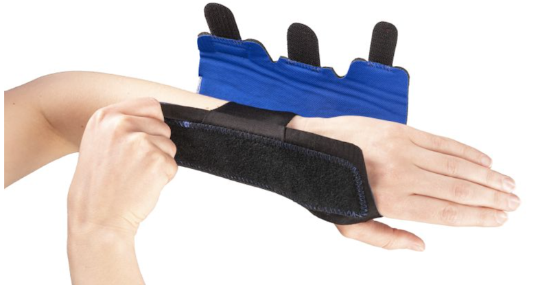 The soft latex-free interior of the Actimove Manus Brace