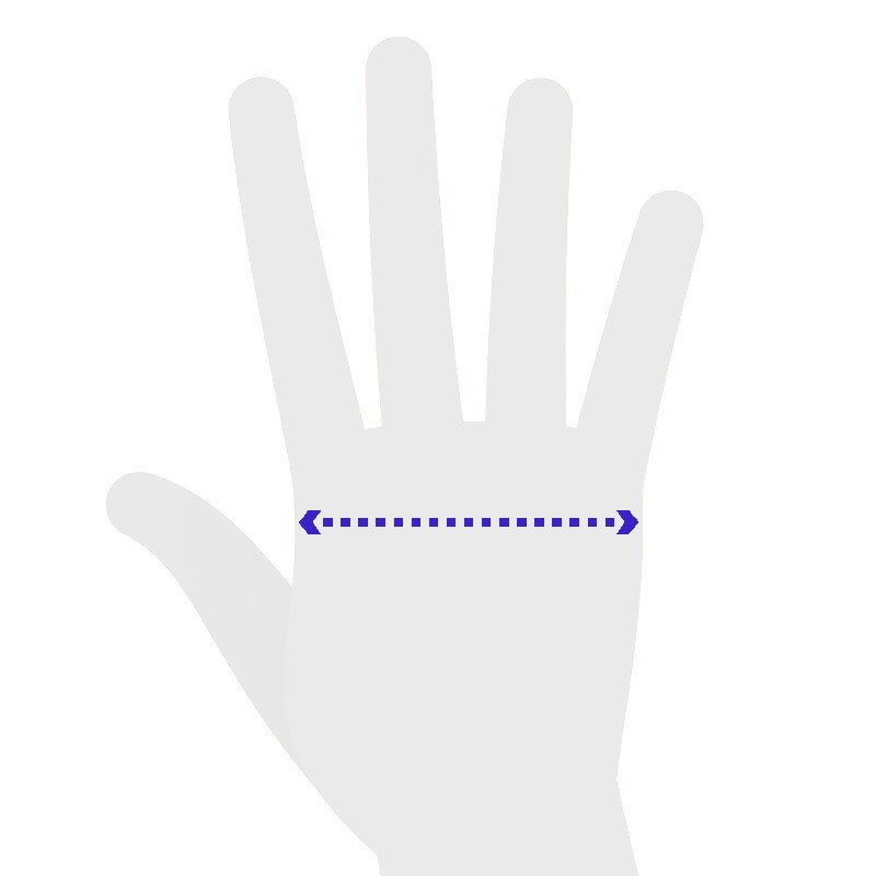 Hand Width Knuckle Image