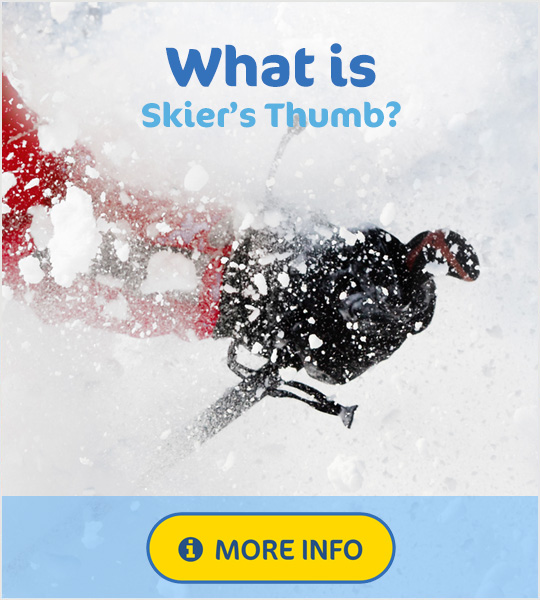 What is skier's thumb?